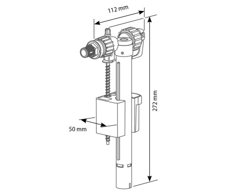 Клапан заповнення SIAMP 20093YPF 1/2″