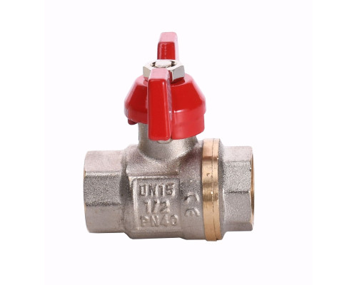 Кран кульовий прямий SOLOMON 1/2″ ВВ КБ PN40 B1007