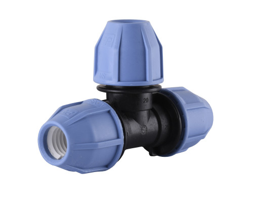 Трійник ПНД Vsplast  20*20*20 ** 3001