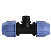 Трійник ПНД Vsplast 25*3/4*25 '' ** ЗР 3003