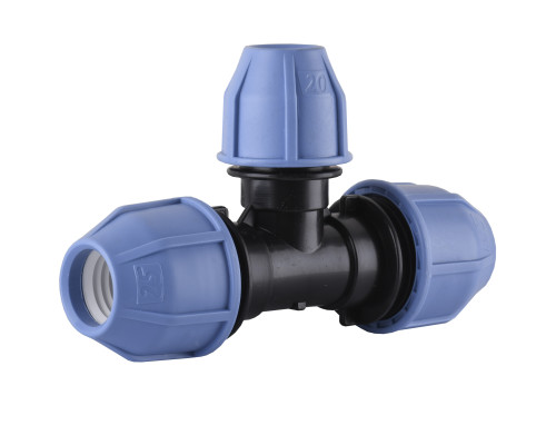 Трійник редукційний ПНД Vsplast 25*20*25 **  3004