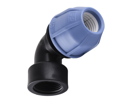 Коліно ПНД Vsplast 25*1 '' **  ВР 4002