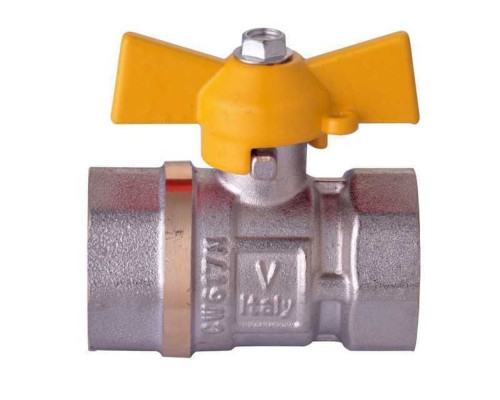 Кран кульовий прямий WATER VALVE 1/2″ ВВ ЖБ NV-V Q001