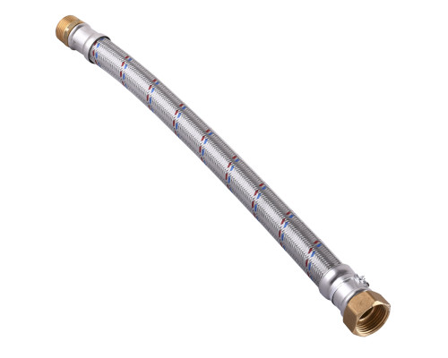 Шланг антивібраційний прямий SOLOMON 1″ ЗВ 0,6м  HS3001 S