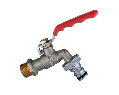Кран кульовий для поливу Q PROFESSIONAL 1/2″ NV-QP155 + коннектор швидкоз'ємний