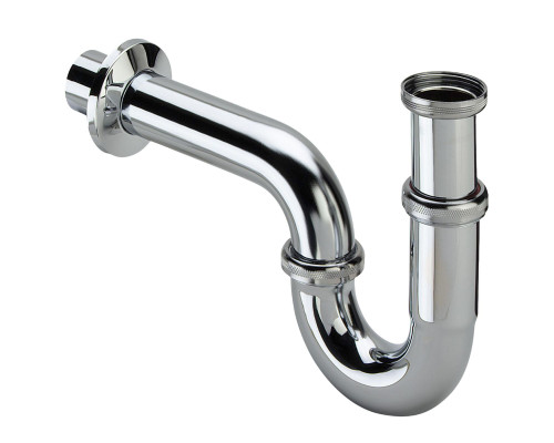 Сифон для раковини VIEGA 1 1/4″х1 1/4″ хром трубний б/г 305611