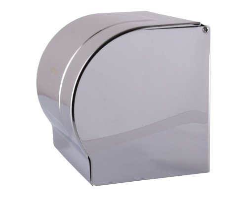 Тримач туалетного паперу HOTEC 16.623а з кришкою, (122*120*126mm) Stainless Steel