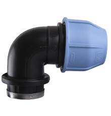 Коліно ПНД Vsplast 50*1 1/4 ''  ВР 4002