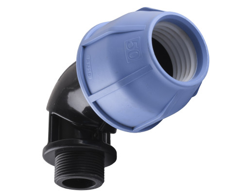 Коліно ПНД Vsplast 50*1 1/4 '' ЗР 4003