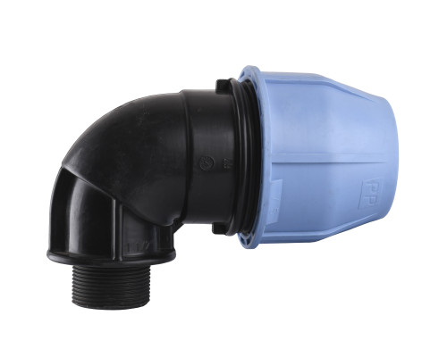 Коліно ПНД Vsplast 63*1 1/2 '' ЗР 4003
