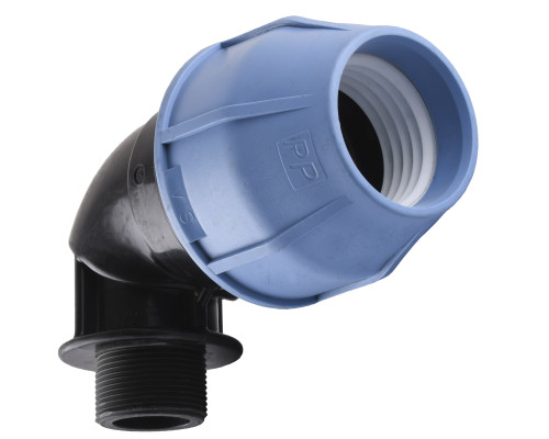 Коліно ПНД Vsplast 63*1 1/2 '' ЗР 4003