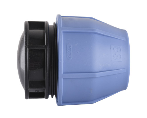 Заглушка ПНД Vsplast 63  5006