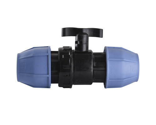 Кран кульовий ПНД Vsplast  63  6001