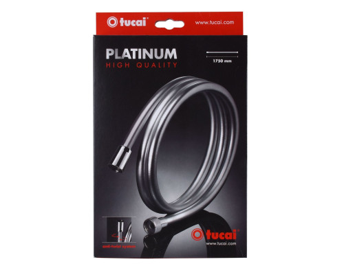 Шланг душовий TUCAI Shower Hose Platinum 175см Satin (201962)