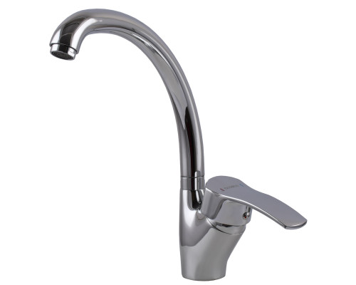 Змішувач для кухні Globus Lux QUEENSLAND GLQU-0203S-BIG боковий на ГАЙЦІ-(картридж Sedal)