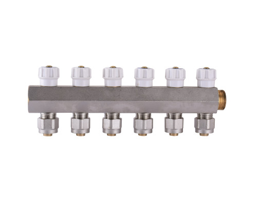 Колектор APE ITALY 7886 L 3/4х16 6-ий з перекриттям