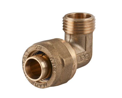 Кутник із зовнішньою різьбою APE ITALY 753 L 1/2″х20