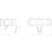 Змішувач для душу Globus Lux Smart GLSM-0105N