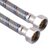 Шланг нержавіюча сталь SOLOMON 1/2″х1/2″ ВВ 0,3м  HS30