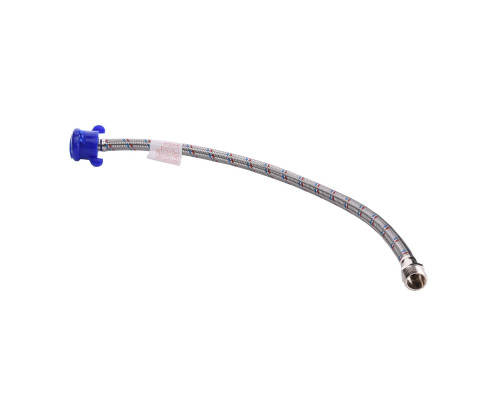 Шланг нержавіюча сталь SOLOMON 1/2″х1/2″ ЗВ 1,0м HS31