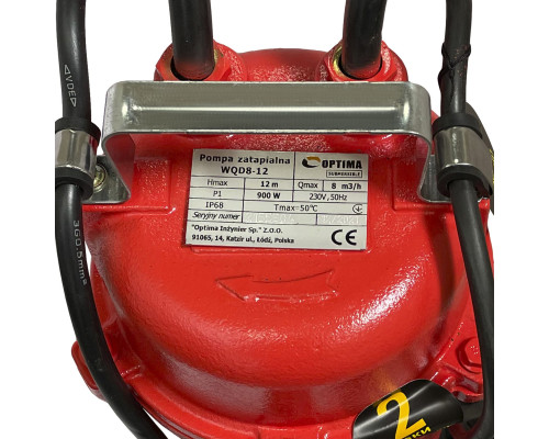 Насос фекальний  Optima WQD8-12 0,9кВт