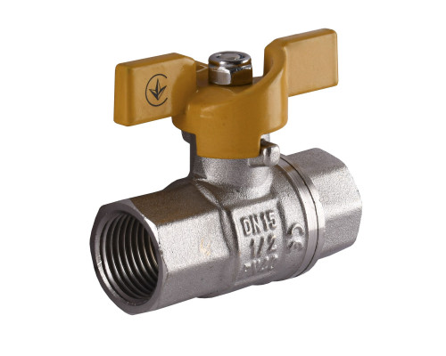 Кран кульовий прямий SELBA 1/2″ ВВ ЖБ SL1507