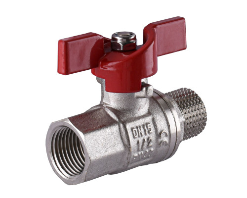 Кран кульовий прямий SELBA 1/2″ ЗВ КБ SL1508
