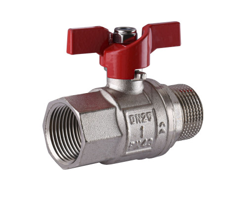 Кран кульовий прямий SELBA 1″ ЗВ КБ SL1508