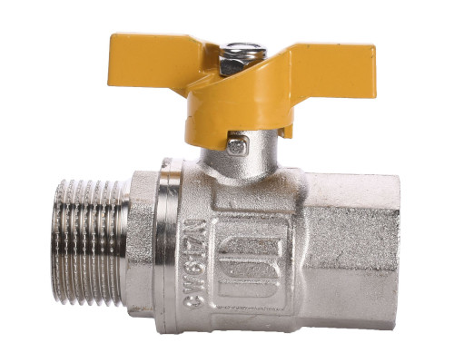 Кран кульовий прямий SELBA 1″ ЗВ ЖБ SL1508