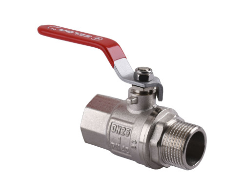 Кран кульовий прямий SELBA 1″ ЗВ КР SL1505