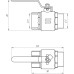 Кран кульовий прямий SELBA 1″ ЗВ КР SL1505