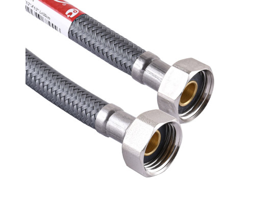 Шланг водяний TUCAI 1/2″х1/2″ BВ 0,4м АНТИКОРОЗІЯ TAQ ACB HG-1212-400 204275