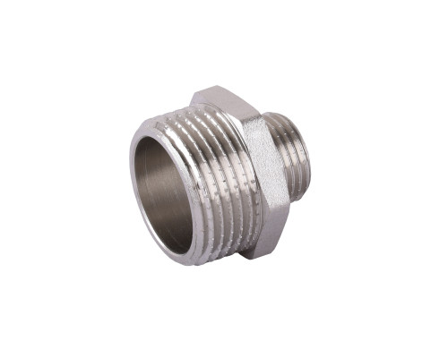 Ніпель SOLOMON 1 1/2″х1″ ЗЗ нікель 8208 Ніпель SOLOMON 1 1/2″х1″ ЗЗ нікель 8208